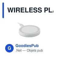 WIRELESS PLATO + Petit chargeur sans fil - Miniature 1