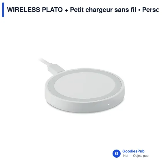 WIRELESS PLATO + Petit chargeur sans fil - Image 1
