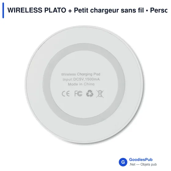 WIRELESS PLATO + Petit chargeur sans fil - Image 2