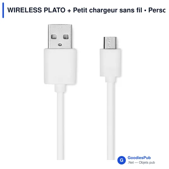WIRELESS PLATO + Petit chargeur sans fil - Image 3
