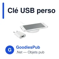 Clé USB personnalisable avec logo pour entreprises et événements - Miniature 4
