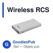 Chargeur sans fil personnalisable Wireless RCS r-ABS Powerbank 8000 avec logo - Miniature 1