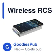 Chargeur sans fil personnalisable Wireless RCS r-ABS Powerbank 8000 avec logo - Miniature 2
