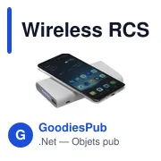 Chargeur sans fil personnalisable Wireless RCS r-ABS Powerbank 8000 avec logo - Miniature 3