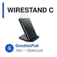 WIRESTAND Chargeur sans fil en bambou - Miniature 10