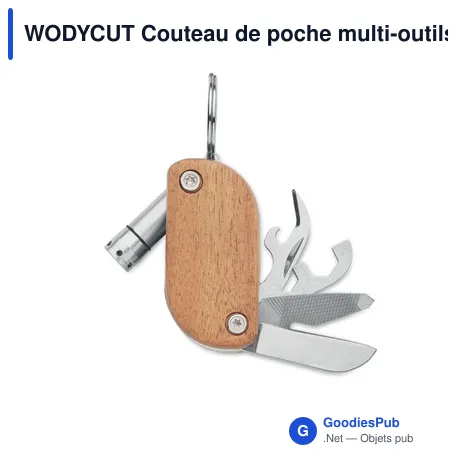 WODYCUT Couteau de poche multi-outils
