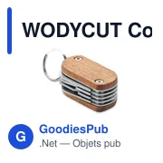 WODYCUT Couteau de poche multi-outils - Miniature 2