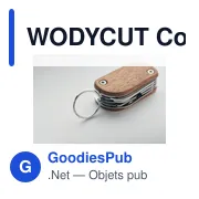 WODYCUT Couteau de poche multi-outils - Miniature 8