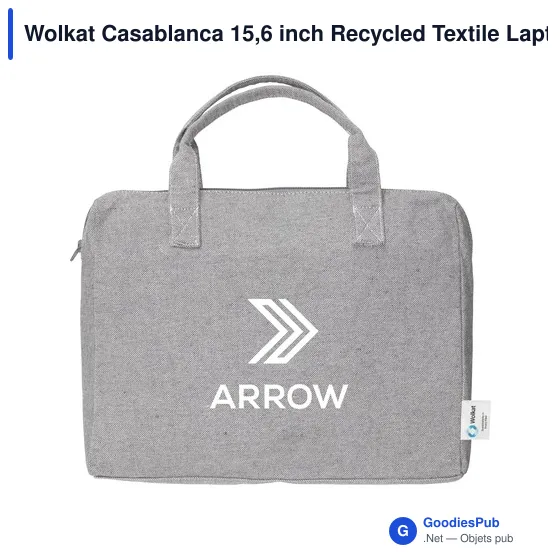 T-shirt personnalisé gris pour entreprise avec marquage logo - Image 6