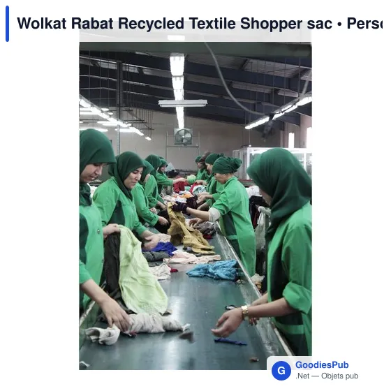 Sac shopping personnalisable Wolkat Rabat avec logo - Image 4