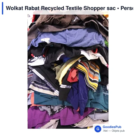 Sac shopping personnalisable Wolkat Rabat avec logo - Image 5