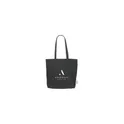Variante noir - Sac shopping personnalisable Wolkat Rabat avec logo