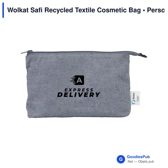 Trousse de toilette personnalisable Wolkat Safi avec logo - Image 7