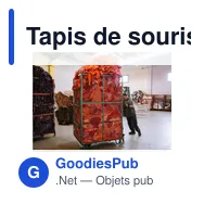 Tapis de souris personnalisable en textile recyclé avec logo - Wolkat Tanger - Miniature 5