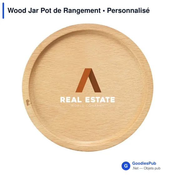Bocal de conservation en verre personnalisable avec logo - Image 3