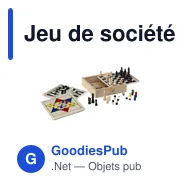 Jeu de société 5-en-1 personnalisable en bois avec logo - Miniature 4
