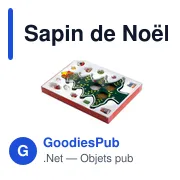 Sapin de Noël en bois personnalisable avec logo - WOODTREE - Miniature 2