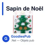 Sapin de Noël en bois personnalisable avec logo - WOODTREE - Miniature 3