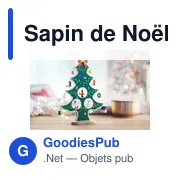 Sapin de Noël en bois personnalisable avec logo - WOODTREE - Miniature 4