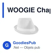 WOOGIE Chapeau de paille couleur - Miniature 1