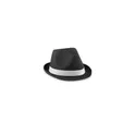 Variante noir - WOOGIE Chapeau de paille couleur