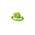 Variante vert citron - WOOGIE Chapeau de paille couleur