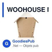 WOOHOUSE Nichoir - Miniature 2