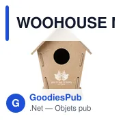 WOOHOUSE Nichoir - Miniature 5
