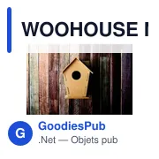 WOOHOUSE Nichoir - Miniature 6