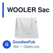 WOOLER Sac isotherme non tissé RPET - Miniature 1