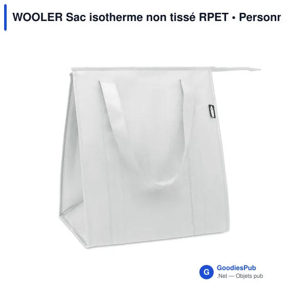 WOOLER Sac isotherme non tissé RPET - Image 1