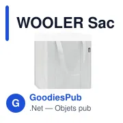 WOOLER Sac isotherme non tissé RPET - Miniature 2