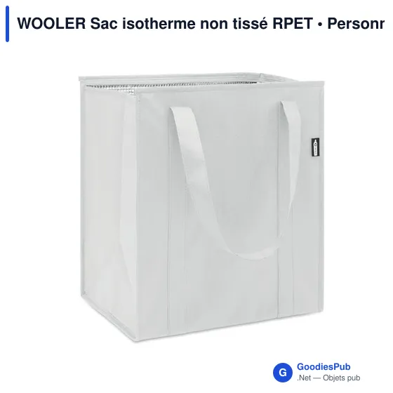 WOOLER Sac isotherme non tissé RPET - Image 2