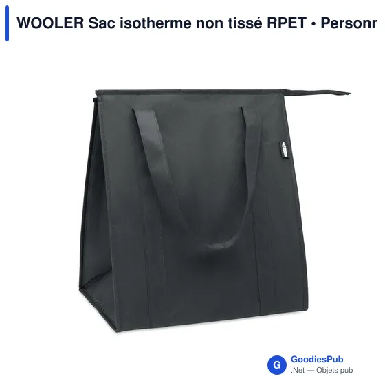 WOOLER Sac isotherme non tissé RPET - Image 7