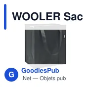 WOOLER Sac isotherme non tissé RPET - Miniature 8