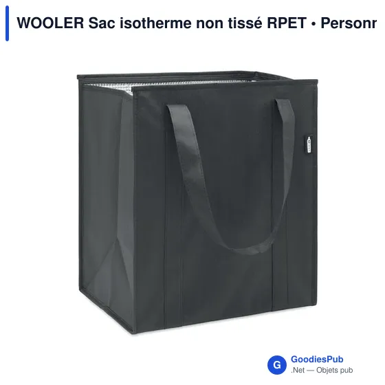WOOLER Sac isotherme non tissé RPET - Image 8