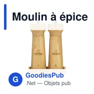 Moulin à épices personnalisable avec logo - Wooosh Aiko - Miniature 1