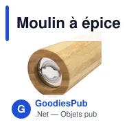 Moulin à épices personnalisable avec logo - Wooosh Aiko - Miniature 3