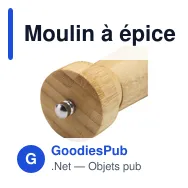 Moulin à épices personnalisable avec logo - Wooosh Aiko - Miniature 4