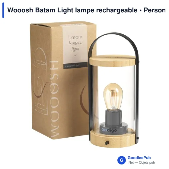 Lampe d'ambiance personnalisable Wooosh Batam Light avec logo - Image 3