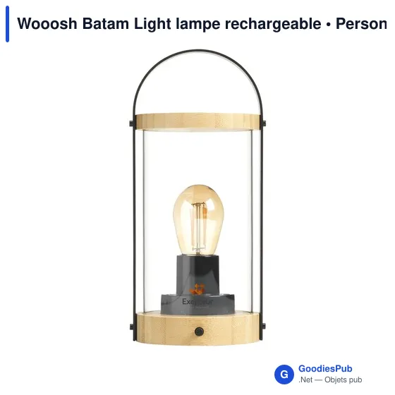 Lampe d'ambiance personnalisable Wooosh Batam Light avec logo - Image 7