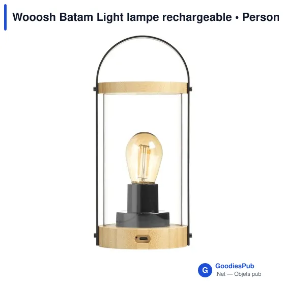 Lampe d'ambiance personnalisable Wooosh Batam Light avec logo - Image 8