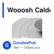 Wooosh Calderon Cast Iron Casserole 3.8 personnalisé avec logo entreprise gris - Miniature 7