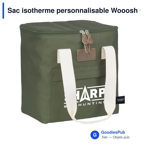 Sac isotherme personnalisable Wooosh Callisto de Luxe avec logo