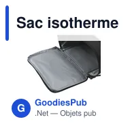Sac isotherme personnalisable Wooosh Callisto de Luxe avec logo - Miniature 11