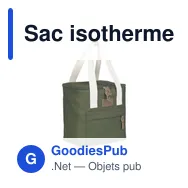 Sac isotherme personnalisable Wooosh Callisto de Luxe avec logo - Miniature 3