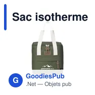 Sac isotherme personnalisable Wooosh Callisto de Luxe avec logo - Miniature 5
