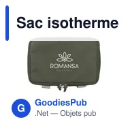 Sac isotherme personnalisable Wooosh Callisto de Luxe avec logo - Miniature 6