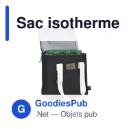 Sac isotherme personnalisable Wooosh Callisto de Luxe avec logo - Miniature 9
