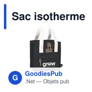 Sac isotherme personnalisable Wooosh Callisto de Luxe avec logo - Miniature 10